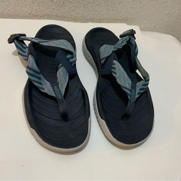 KEEN Aqua Stop Anatomic Footed Sport Sandals Women’s 6 Straps Buckle - Picture 4 of 10